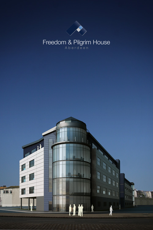 Freedom House, Aberdeen, Scotland. 3D Visualisation